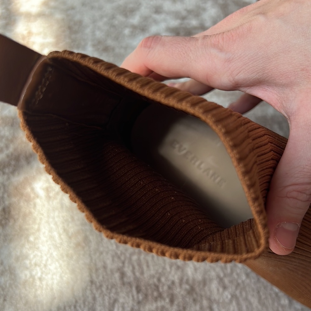 Everlane Reknit glove boot in toffee - Picture 5 of 5